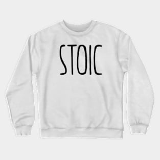 Stoicism Philosophy Stoic Crewneck Sweatshirt